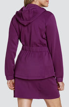 Cargar imagen en el visor de la galería, Robyn Hooded Jacket - Wineberry - Tailgolf