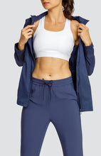 Load image in gallery viewer,Nola Water Resistant Jacket - Navy Blue