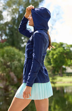 Load image in gallery viewer,Nola Water Resistant Jacket - Navy Blue