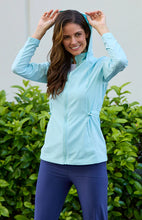 Load image in gallery viewer,Nola Water Resistant Jacket - Blue Glow