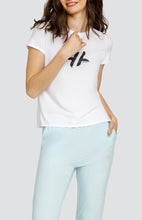 Load image in gallery viewer,Bijou Top - White with Logo - Tailgolf