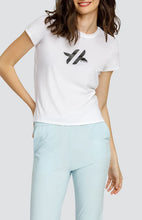 Load image in gallery viewer,Bijou Top - White with Logo - Tailgolf