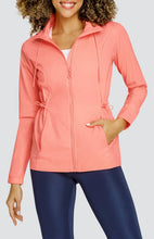Load image in gallery viewer,Nola Water Resistant Jacket - Melon Punch