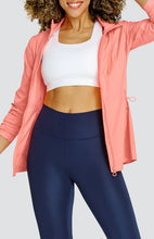 Load image in gallery viewer,Nola Water Resistant Jacket - Melon Punch