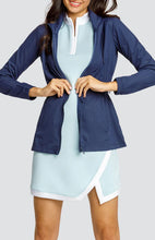 Load image in gallery viewer,Nola Water Resistant Jacket - Navy Blue