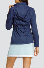 Load image in gallery viewer,Nola Water Resistant Jacket - Navy Blue