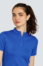 Load image in gallery viewer,Pacey Polo - Capri Blue