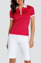 Load image in gallery viewer,Greer Polo - Hibiscus