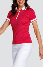 Load image in gallery viewer,Greer Polo - Hibiscus