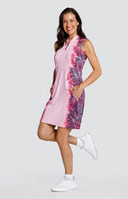 Load image in gallery viewer,Lynnie 36.5" Dress - Coco Fronds