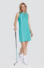 Cargar imagen en el visor de la galería, Mika 36.5" Dress - Blue Turquoise