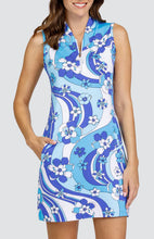 Load image in gallery viewer,Larimar 35" Dress - Daffodil Wave