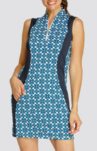 Load image in gallery viewer,Alys 35" Dress - Mosaic Blooms