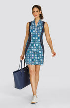 Load image in gallery viewer,Alys 35" Dress - Mosaic Blooms