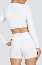 Load image in gallery viewer,Sasha Crop Top - White