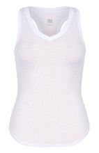 Cargar imagen en el visor de la galería, Camiseta Madison Tank blanco - Tailgolf