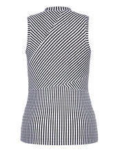 Load image in gallery viewer,Camiseta Ophelia Tank - Rayas Jacquard - Tailgolf