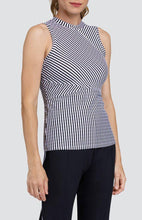 Load image in gallery viewer,Camiseta Ophelia Tank - Rayas Jacquard - Tailgolf