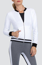 Load image in gallery viewer,Chaqueta Cruz - blanco y negro - Tailgolf