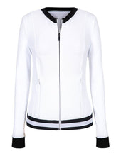 Load image in gallery viewer,Chaqueta Cruz - blanco y negro - Tailgolf