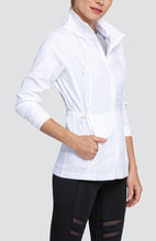 Load image in gallery viewer,Chaqueta Nola resistente al agua - Blanco - Tailgolf