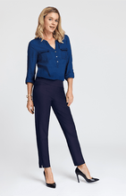 Load image in gallery viewer,Pantalón Mulligan Tobillero - Azul - Tailgolf