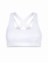 Load image in gallery viewer,Sujetador deportivo Kenia - Blanco - Tailgolf
