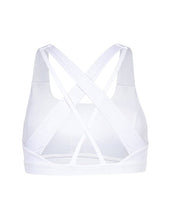 Load image in gallery viewer,Sujetador deportivo Kenia - Blanco - Tailgolf