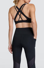 Load image in gallery viewer,Sujetador deportivo Kenia - Negro - Tailgolf