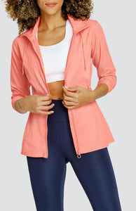 Nola Water Resistant Jacket - Melon Punch