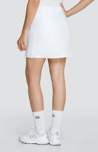 Lincoln 18" Skort - Chalk White