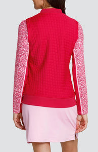 Cypress Vest - Hibiscus
