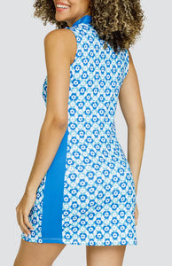 Florencia 35" Dress - Dotted Blooms