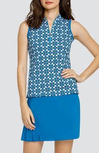 Steele Polo - Mosaic Blooms