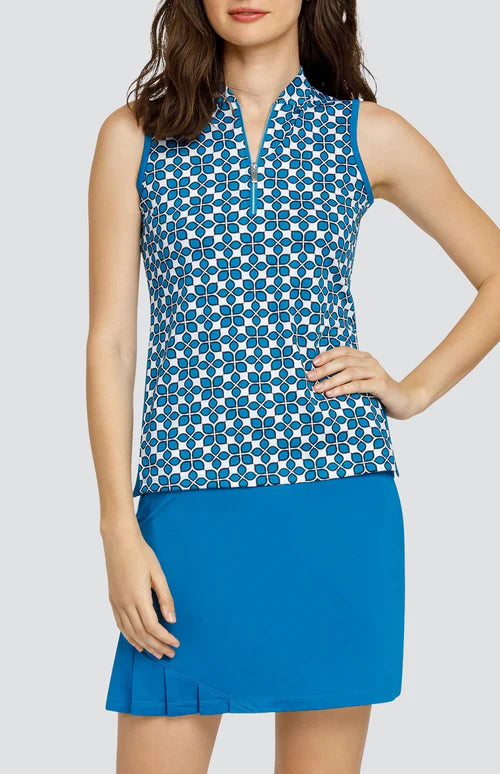Steele Polo - Mosaic Blooms