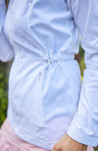 Nola Water Resistant Jacket - Chalk White - Tailgolf
