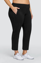 Carregue a imagem no visualizador da galeria,Aubrianna 28&quot; Ankle Pant - Black - Tailgolf
