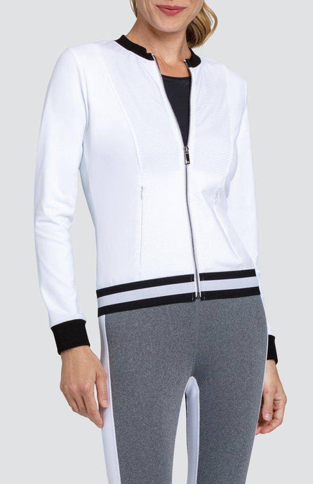 Chaqueta Cruz - blanco y negro - Tailgolf