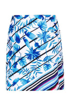 Cargar imagen en el visor de la galería, Falda Lizzie - Rayas tropicales - Tailgolf
