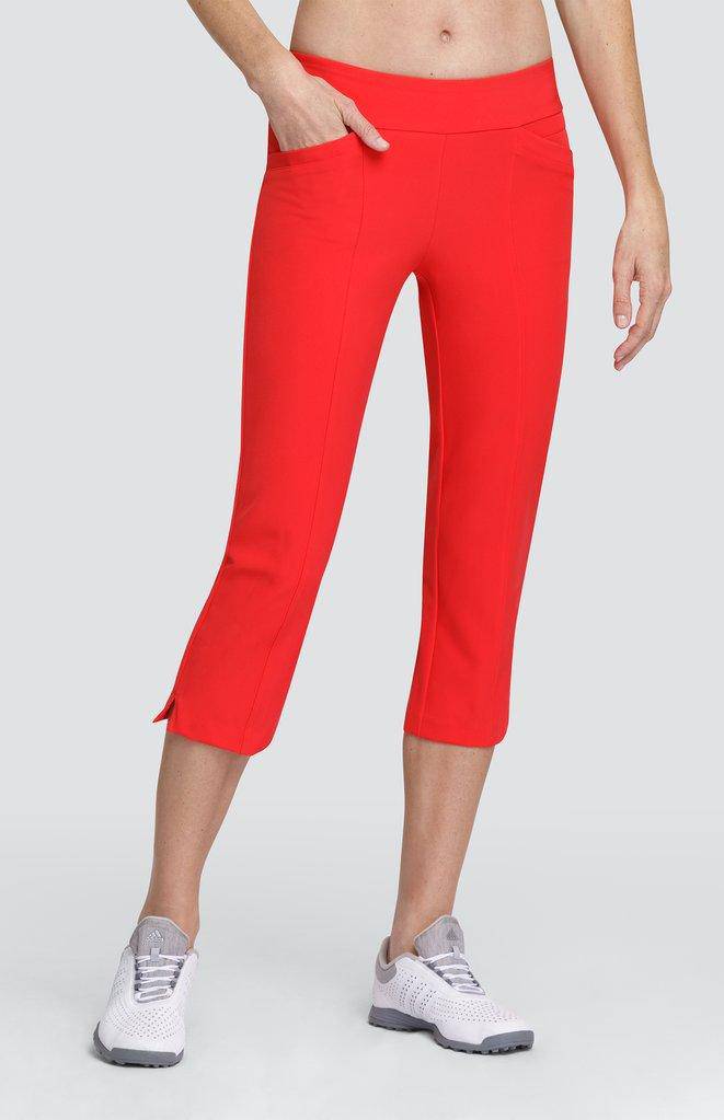 Pantalón Deborah - Capri Rojo - Tailgolf