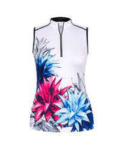 Cargar imagen en el visor de la galería, Colección Italian Holiday - Top Jewel - Placed Blossom - Tailgolf
