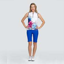 Cargar imagen en el visor de la galería, Colección Italian Holiday - Top Jewel - Placed Blossom - Tailgolf
