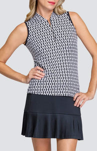 Top Tessa Blanco y Negro - Tailgolf