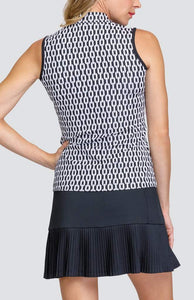 Top Tessa Blanco y Negro - Tailgolf