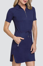 Load image in gallery viewer,Vestido Tracy - Azul marino - Tailgolf
